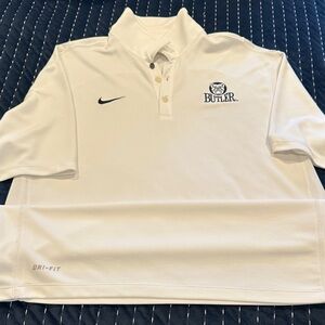 Nike White Butler Polo Shirt